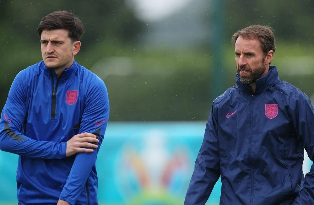 Bất chấp phong độ không ổn định và thường phạm sai lầm, Maguire vẫn được HLV Southgate tin tưởng giao suất đá chính của tuyển Anh. Ảnh: CGI.