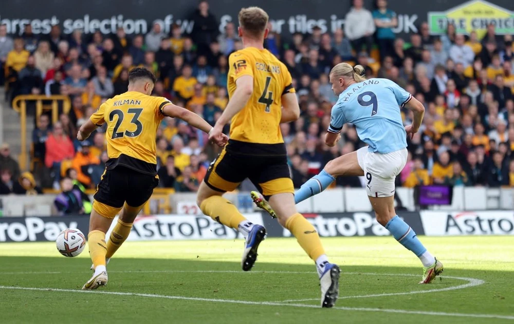 Tân binh của Man City đang có phong độ rất tốt trước đại chiến với đối thủ cùng thành phố. Ảnh: CGI.