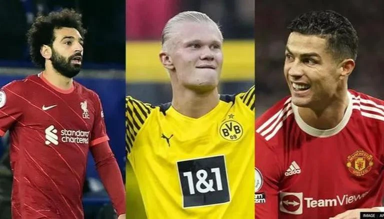 Tài năng trẻ Haaland có đãi ngộ rất cao ở Man City, với mức lương tuần cao hơn hai đàn anh Salah và Ronaldo cộng lại. Ảnh: CGI.