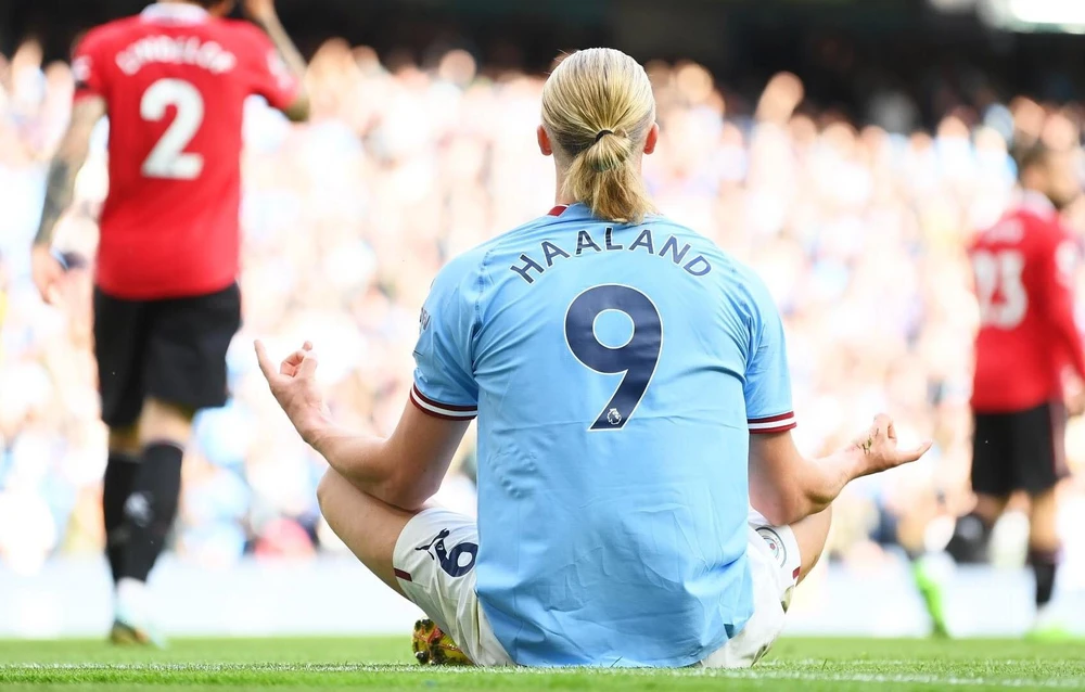 Các đối thủ rất khó cản Haaland sút thủng lưới trên mọi đấu trường. Ảnh: CGI.