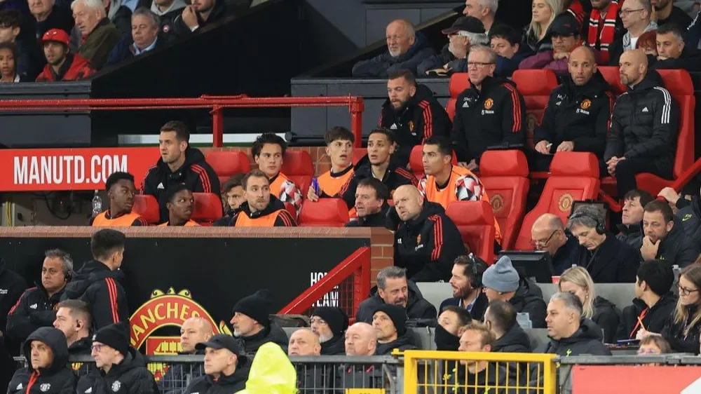 Ronaldo mùa bóng này làm quen nhiều hơn trên ghế dự bị. Ảnh: GETTY. Ronaldo mùa bóng này làm quen nhiều hơn trên ghế dự bị. Ảnh: GETTY.