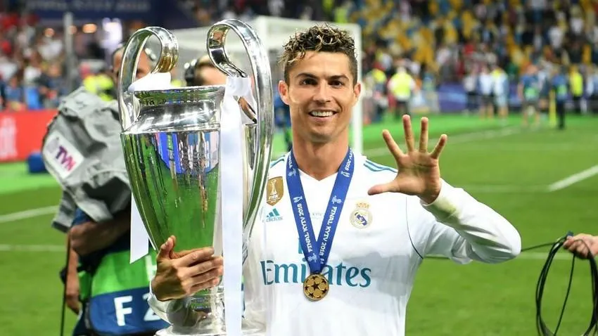 Ronaldo có một khoảng thời gian dài hạnh phúc ở đội bóng lớn Tây Ban Nha. Ảnh: GETTY.