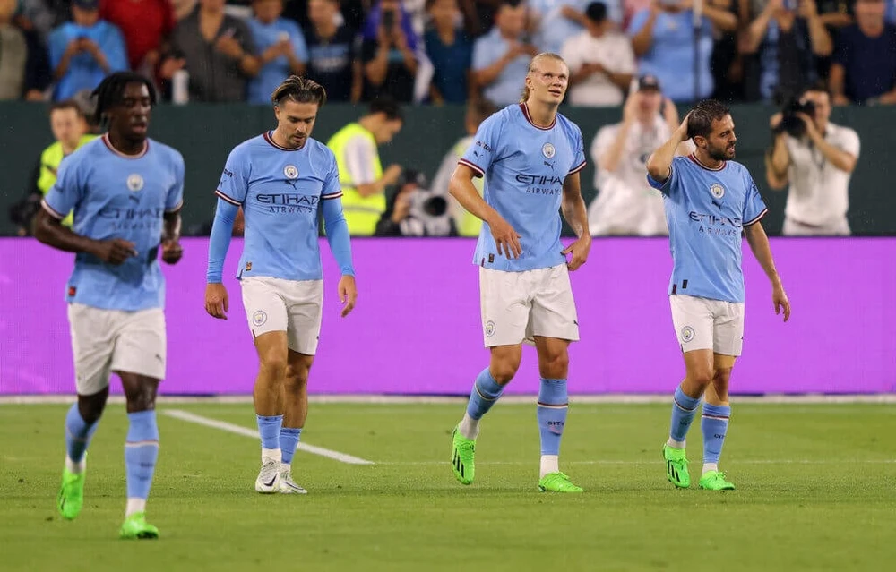 Tiền đạo 22 tuổi người Na Uy gây tiếng vang lớn ở mùa đầu tiên đá Premier League. Ảnh: GETTY.