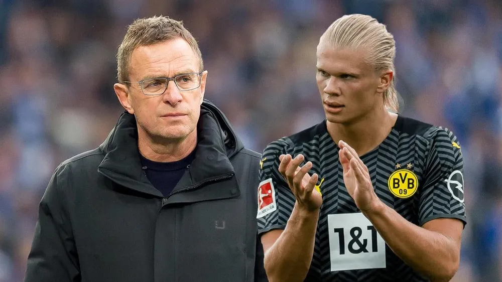 HLV Rangnick đã lên danh sách cần mua sắm cho Man United, trong đó bao gồm Haaland nhưng Ban lãnh đạo gạt đi. Ảnh: GETTY. HLV Rangnick đã lên danh sách cần mua sắm cho Man United, trong đó bao gồm Haaland nhưng Ban lãnh đạo gạt đi. Ảnh: GETTY.