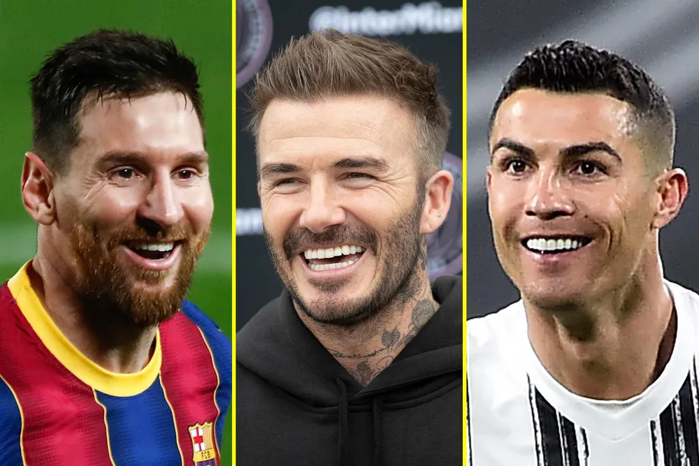 Đồng sở hữu Beckham của đội Inter Miami muốn đưa cả Messi và Ronaldo sang chơi bóng chung ở Mỹ. Ảnh: GETTY.