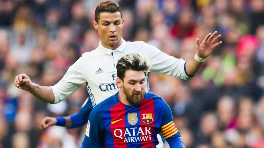 Messi vượt qua Ronaldo với kỷ lục giải thưởng Cầu thủ xuất sắc nhất trận đấu ở La Liga. Ảnh: GETTY.