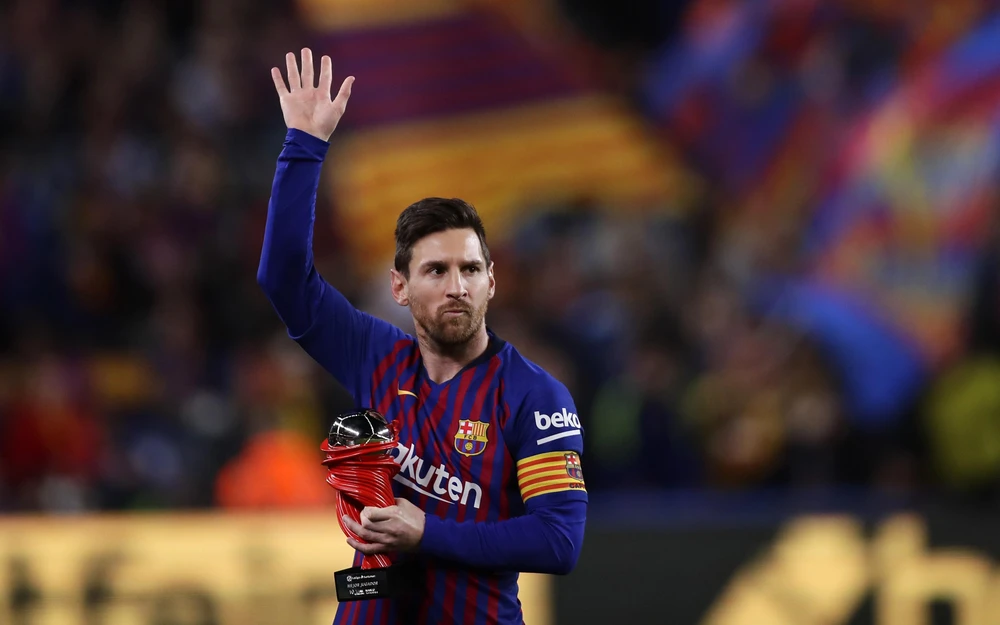 Tiền đạo người Argentina chia tay Barca hồi năm ngoái để đầu quân cho PSG. Ảnh: GETTY.
