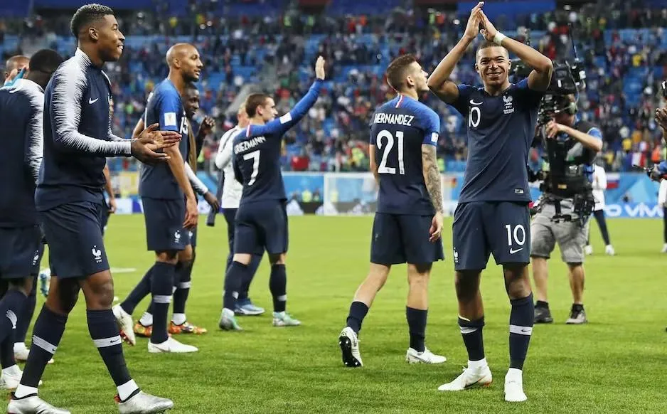 Tuyển Pháp mạnh mẽ đang là một trong những ứng cử viên vô địch cúp thế giới. Ảnh: GETTY.