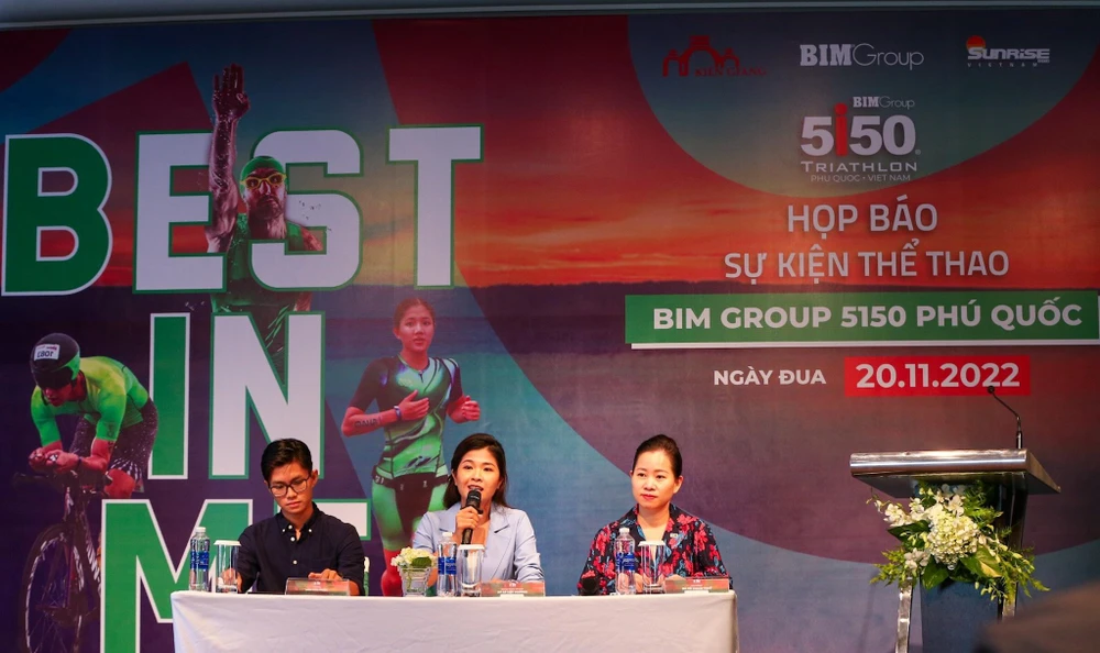 Các nhà tổ chức chuyên nghiệp hy vọng BIM Group 5150 Triathlon Phú Quốc 2022 - Best In Me sẽ mang lại nhiều trải nghiệm quý giá cho các vận động viên yêu thích ba môn phối hợp. Ảnh: BG.
