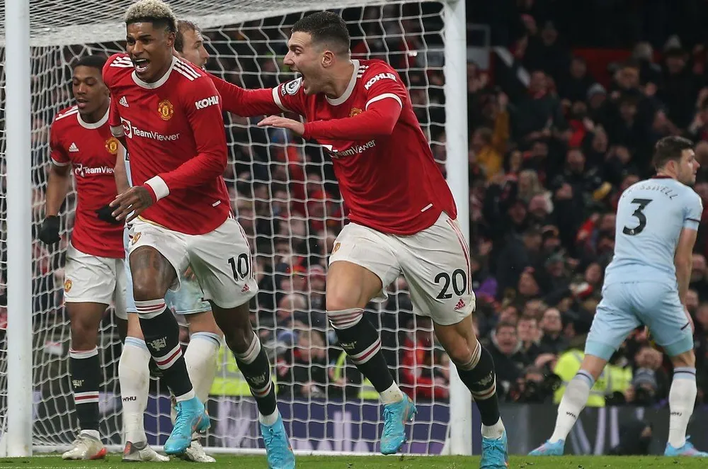 Rashford chơi bùng nổ với bàn thắng vào lưới đội khách Villa. Ảnh: GETTY. Rashford chơi bùng nổ với bàn thắng vào lưới đội khách Villa. Ảnh: GETTY.