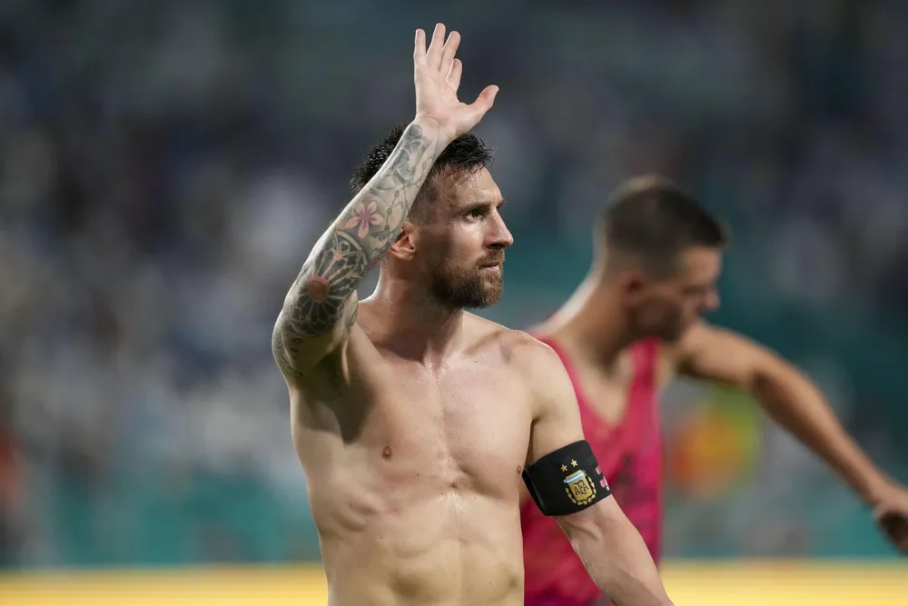 Thủ quân tuyển Argentina khao khát vô địch thế giới trong lần cuối cùng góp mặt. Ảnh: GETTY. Lionel messi