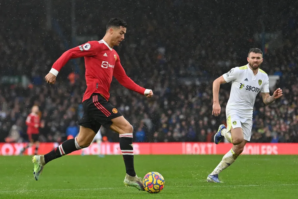 Tiền đạo của Man United dù không có nhiều cơ hội ra sân như mong muốn nhưng vẫn là đầu tàu của Bồ Đào Nha tại vòng chung kết World Cup Qatar 2022. Ảnh: GETTY. Cristiano ronaldo