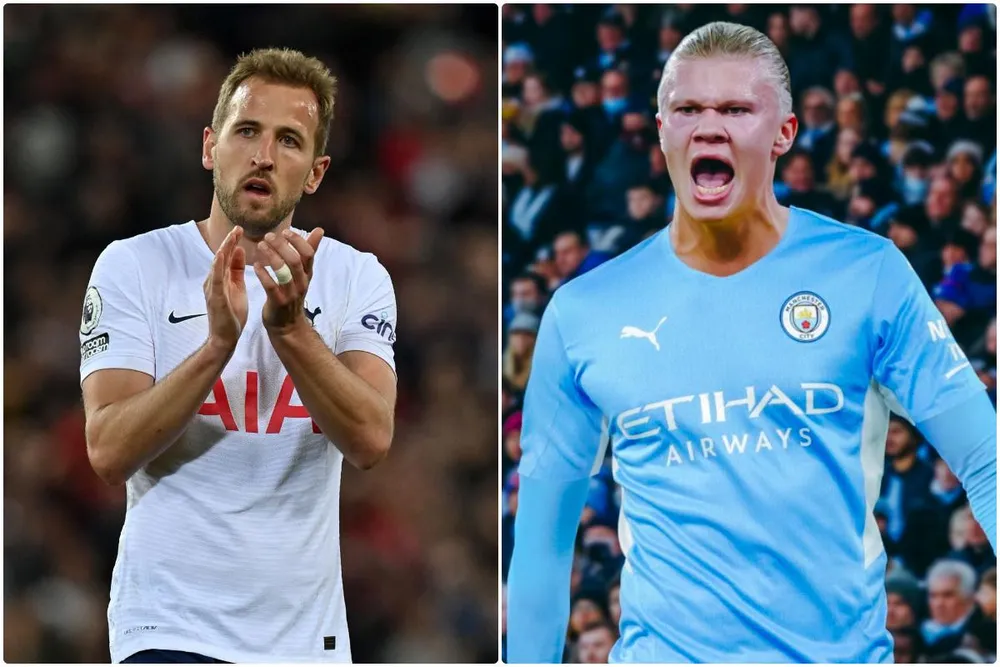 Erling Haaland Haaland yêu thích tuyển Anh của Harry Kane. Ảnh: GETTY.
