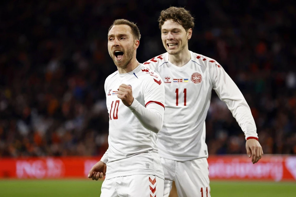 Sự phục hồi kỳ diệu của Eriksen mang đến nhiều niềm tin cho Đan Mạch ở cuộc chơi lớn thế giới. Ảnh: GETTY. Sự phục hồi kỳ diệu của Eriksen mang đến nhiều niềm tin cho Đan Mạch ở cuộc chơi lớn thế giới. Ảnh: GETTY.