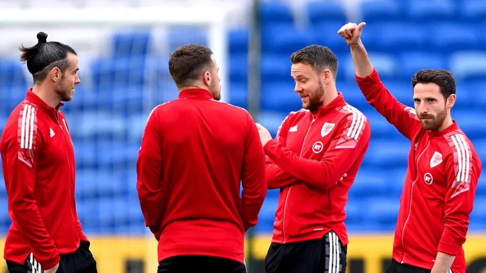 Những ngôi sao của tuyển Xứ Wales không dễ dàng gây bất ngờ ở bảng B. Ảnh: GETTY.