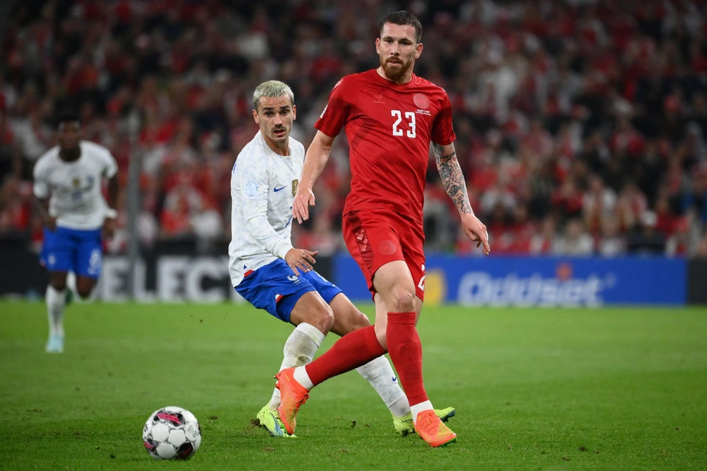 Tiền vệ Pierre-Emile Hojbjerg là niềm hy vọng lớn của đại diện Bắc Âu. Ảnh: GETTY. Tiền vệ Pierre-Emile Hojbjerg là niềm hy vọng lớn của đại diện Bắc Âu. Ảnh: GETTY.
