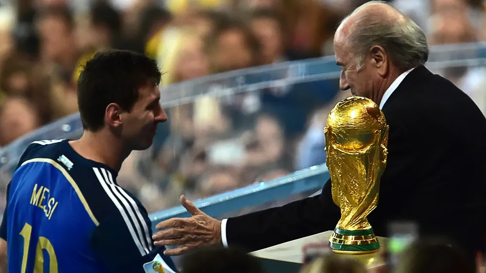 Đội trưởng Argentina từng rất gần cúp vô địch World Cup hồi năm 2014 nhưng anh và đồng đội đã thua người Đức 0-1 trong trận chung kết. Ảnh: GETTY.