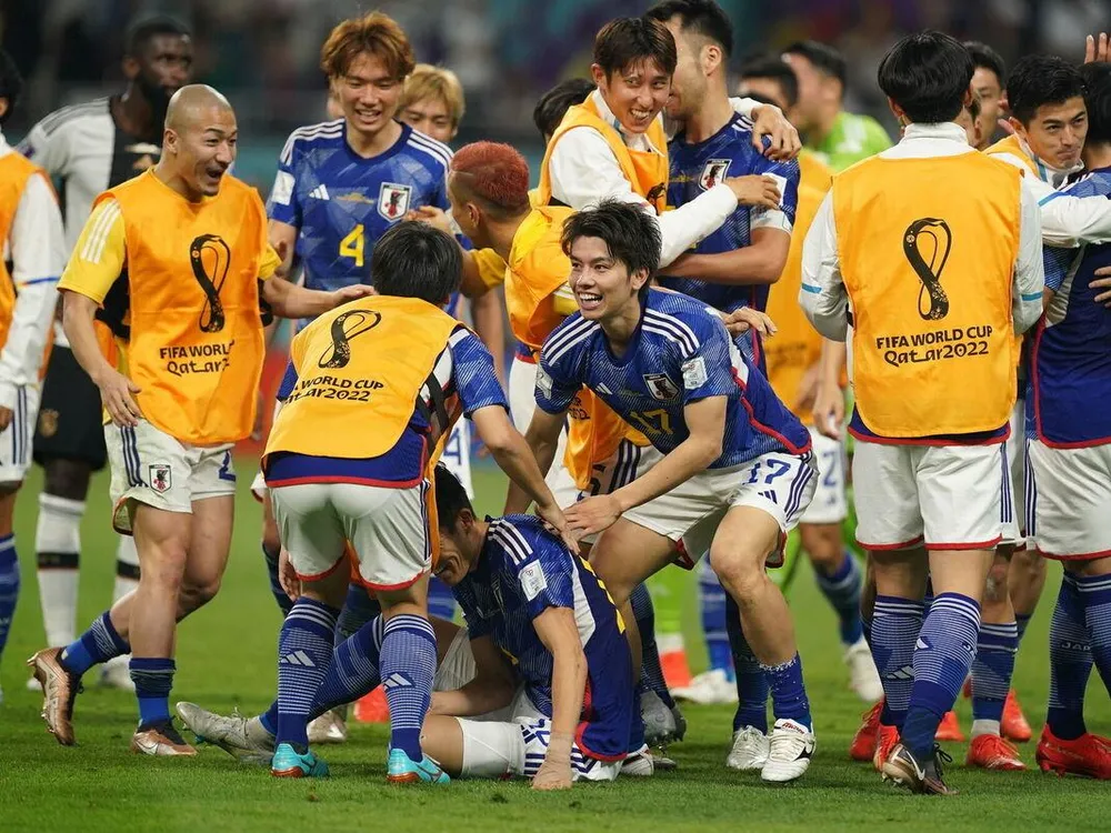 Đội tuyển Nhật Bản tiếp bước Saudi Arabia làm rạng danh bóng đá châu Á. Ảnh: GETTY. Đội tuyển Nhật Bản tiếp bước Saudi Arabia làm rạng danh bóng đá châu Á. Ảnh: GETTY.