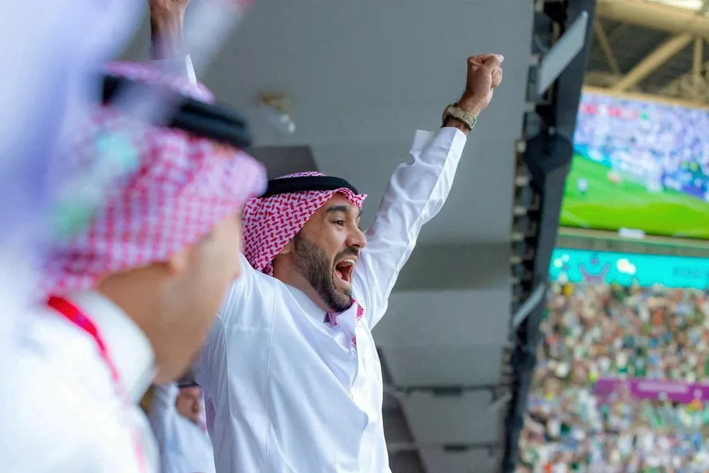 Hoàng tử của Saudi Arabia rất muốn đưa Ronaldo về chơi giải vô địch quốc gia để vận động đăng cai World Cup 2030. Ảnh: GETTY. Hoàng tử của Saudi Arabia rất muốn đưa Ronaldo về chơi giải vô địch quốc gia để vận động đăng cai World Cup 2030. Ảnh: GETTY.