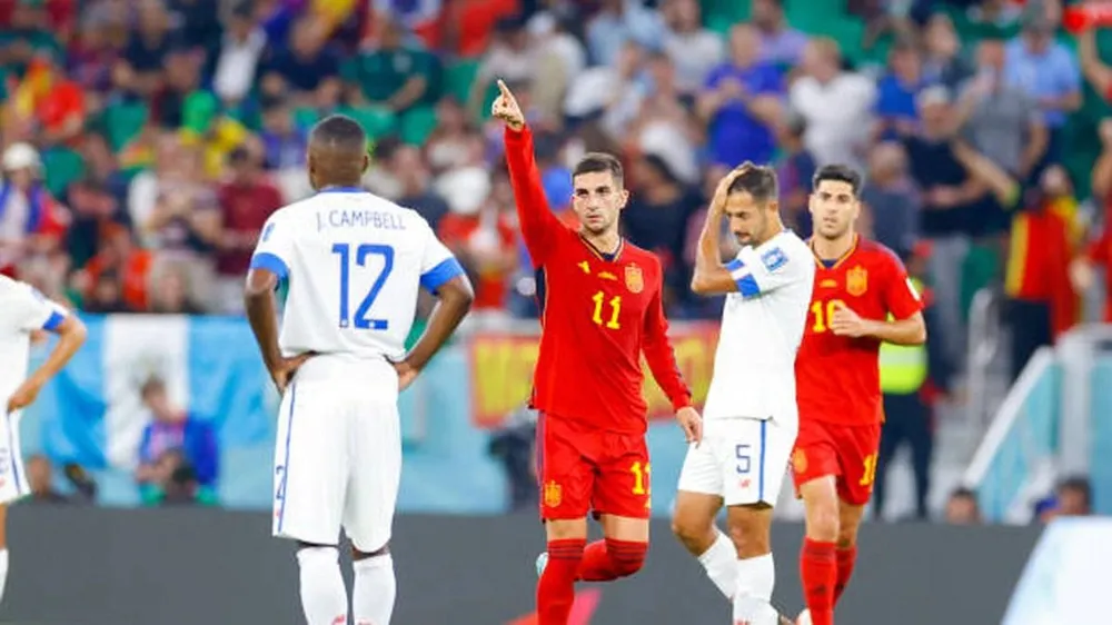 Cambell và đồng đội Costa Rica tự tin sẽ đánh bại Nhật Bản, sau cái thua sốc Tây Ban Nha. Ảnh: GETTY.