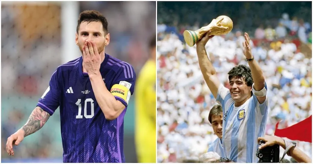 Số 10 hiện tại của Argentina không sút thắng phạt đền giống số 10 của năm 1986 và cuối cùng xứ sở Tango vẫn đăng quang. Ảnh: GETTY. Số 10 hiện tại của Argentina không sút thắng phạt đền giống số 10 của năm 1986 và cuối cùng xứ sở Tango vẫn đăng quang. Ảnh: GETTY.