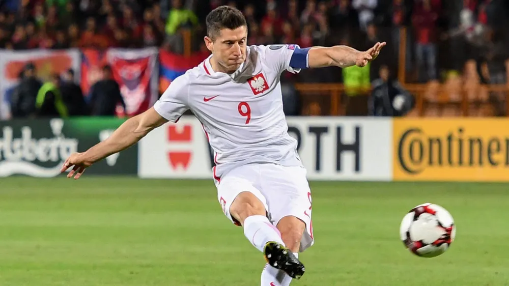 Lão tướng Lewandowski 34 tuổi có bàn thắng đầu tiên ở World Cup rất khao khát gây tiếng vang cùng tuyển Ba Lan ở Qatar. Ảnh: GETTY.