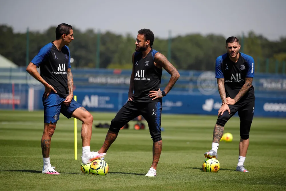 Ngôi sao Neymar đã tập luyện trở lại và rộng cửa ra sân đụng độ Hàn Quốc vào rạng sáng 6-12. Ảnh: GETTY.