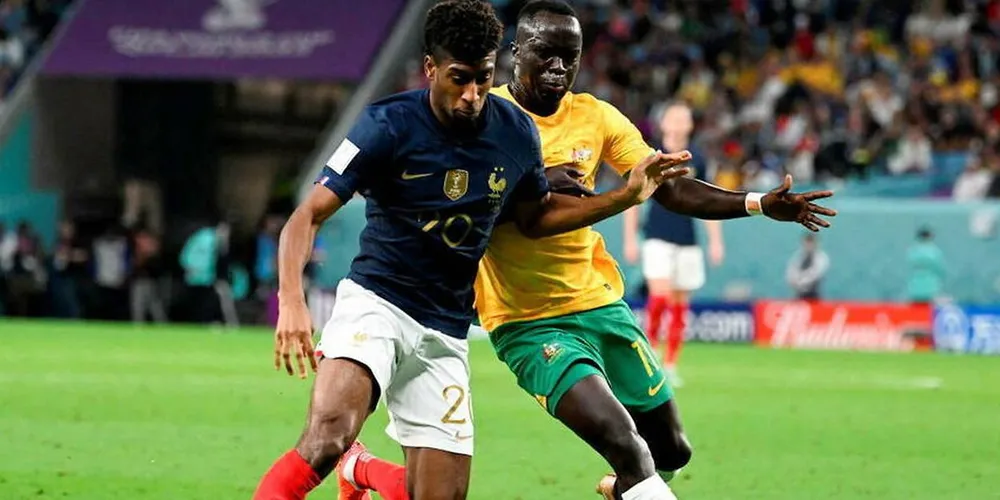 Coman không hài lòng với việc HLV Deschamps không cho anh ra sân, sau năm trận đều có suất chơi ở hiệp hai. Ảnh: GETTY.