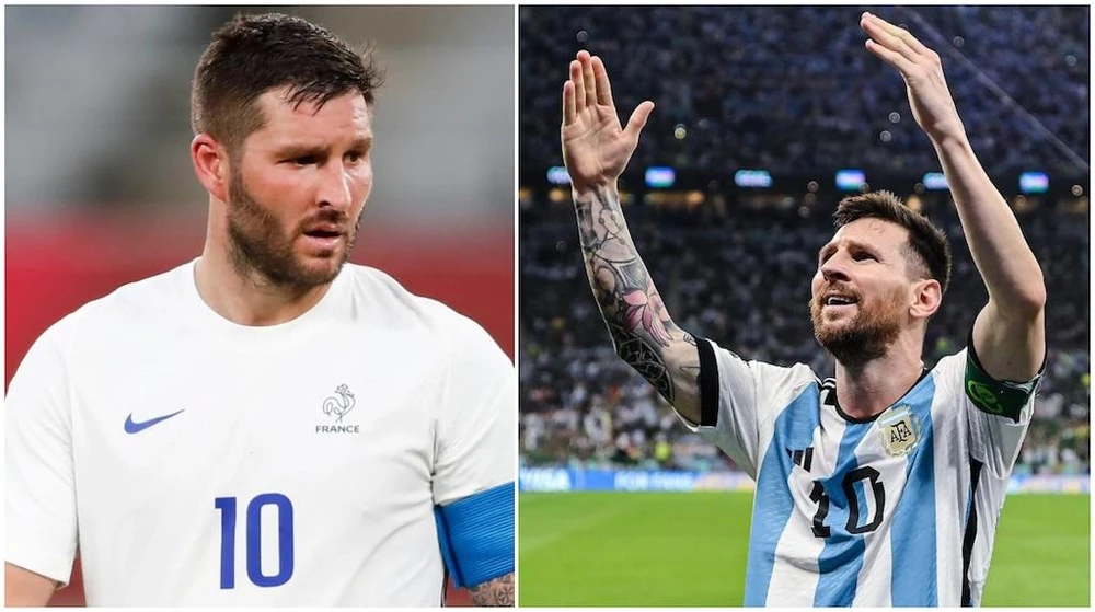 Cựu tuyển thủ Pháp Gignac mong muốn Messi đăng quang World Cup khi đụng độ đội bóng quê hương anh. Ảnh: GETTY.