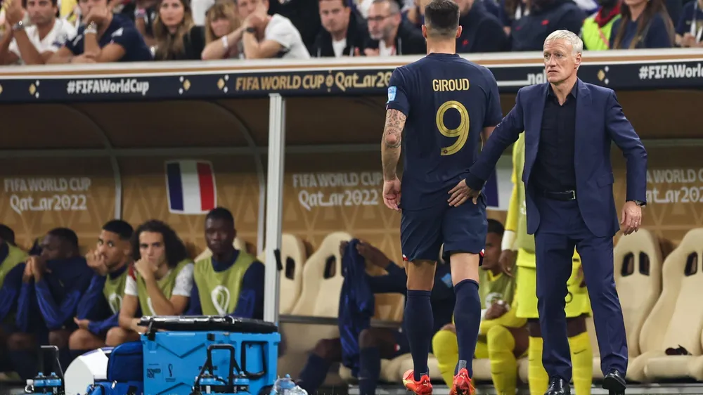 Tuyển Pháp bị biến thành cựu vô địch thế giới trong một trận chung kết nghẹt thở. Ảnh: GETTY.