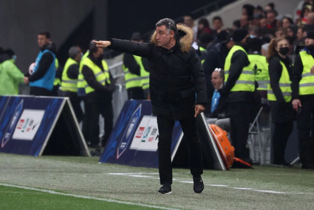 HLV Galtier mong đợi sự trở lại của Messi và Neymar để đưa PSG tìm lại thói quen chiến thắng. Ảnh: GETTY.