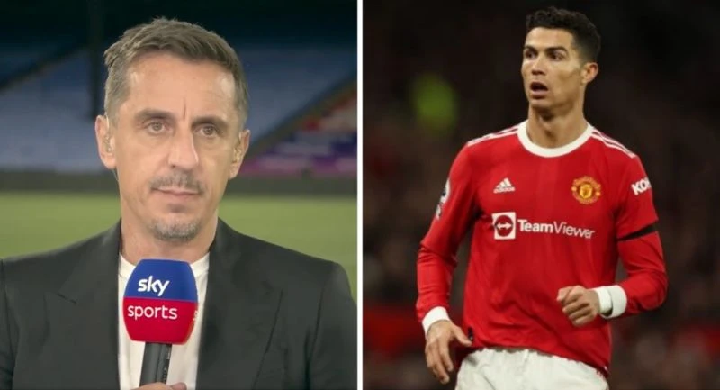 Neville cho rằng Man United đã vượt qua những khó khăn khi không có Ronaldo trong đội hình. Ảnh: GETTY.