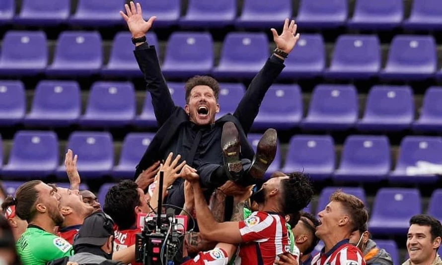 HLV Simeone đã mang lại nhiều thành công cho Atletico nhưng ông cảm giác mình cần phải ra đi giúp CLB đổi mới tốt hơn. Ảnh: GETTY.