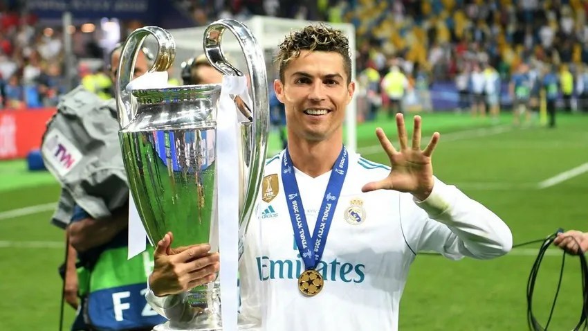 Tiền đạo người Bồ Đào Nha gặt hái nhiều thành công ở Real Madrid. Ảnh: GETTY.
