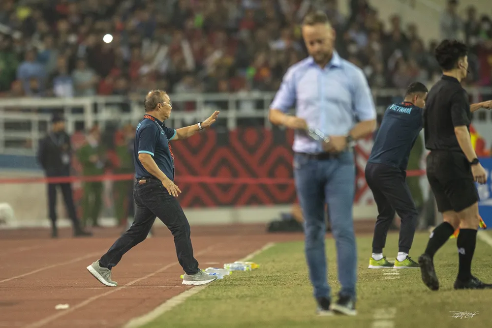 Ông Park chỉ có một mục tiêu mang cúp Đông Nam Á về cho tuyển Việt Nam. Ảnh: HẢI THỊNH. Ông Park chỉ có một mục tiêu mang cúp Đông Nam Á về cho tuyển Việt Nam. Ảnh: HẢI THỊNH.