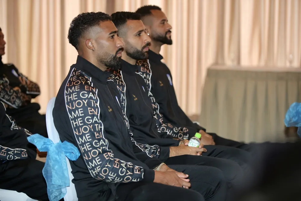 Các ngoại binh của đội bóng phố biển là những ẩn số trong lần đầu tiên chơi V-League. Ảnh: ANH PHƯƠNG.