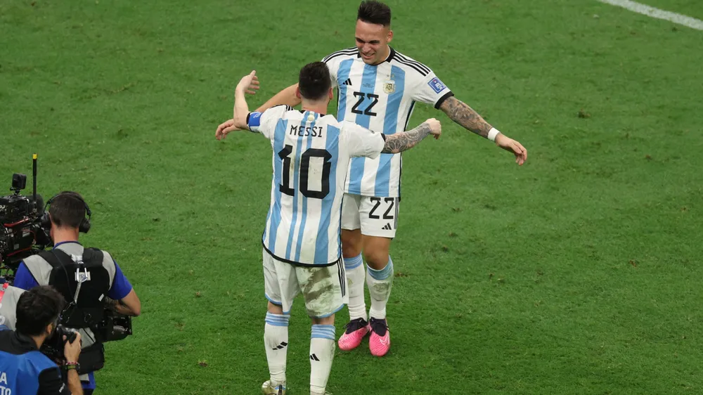 Tiền đạo của Argentina là cầu thủ xuất sắc nhất World Cup 2022. Ảnh: GETTY. Tiền đạo của Argentina là cầu thủ xuất sắc nhất World Cup 2022. Ảnh: GETTY.