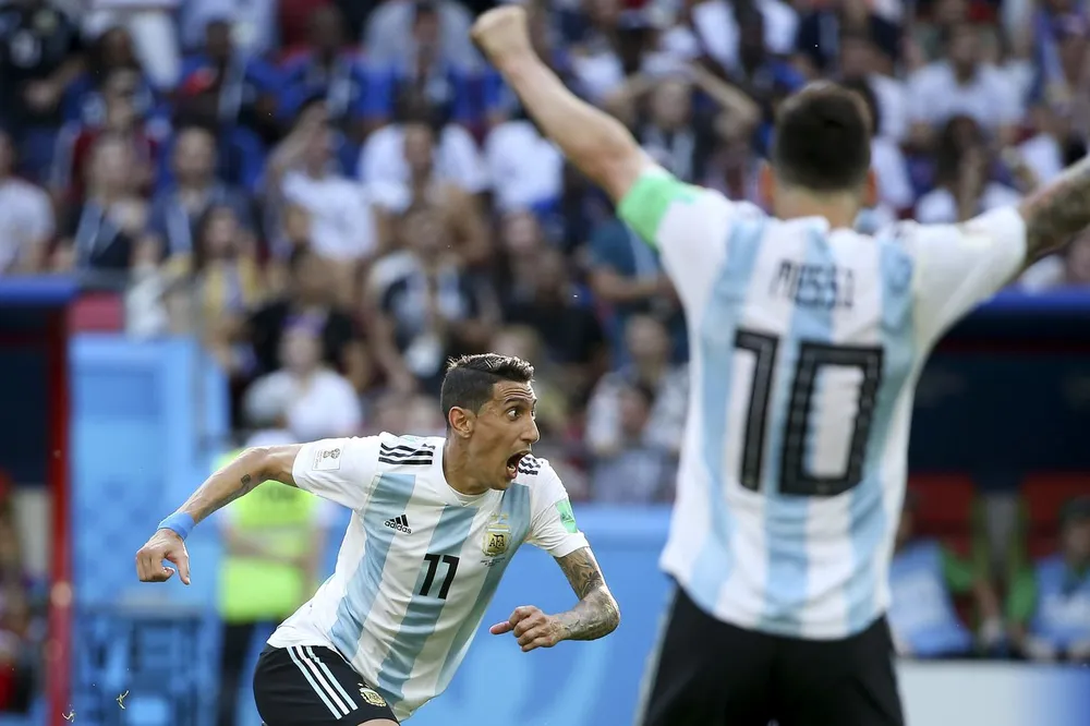 Di Maria tin tưởng Messi vẫn còn đủ sức chơi vòng chung kết World Cup 2026. Ảnh: GETTY. Di Maria tin tưởng Messi vẫn còn đủ sức chơi vòng chung kết World Cup 2026. Ảnh: GETTY.