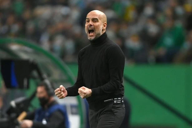 HLV Pep Guardiola không bi quan sau trận lượt đi, bởi ông và các cầu thủ Man City vẫn còn 90 phút lượt về trên sân nhà. Ảnh: GETTY.