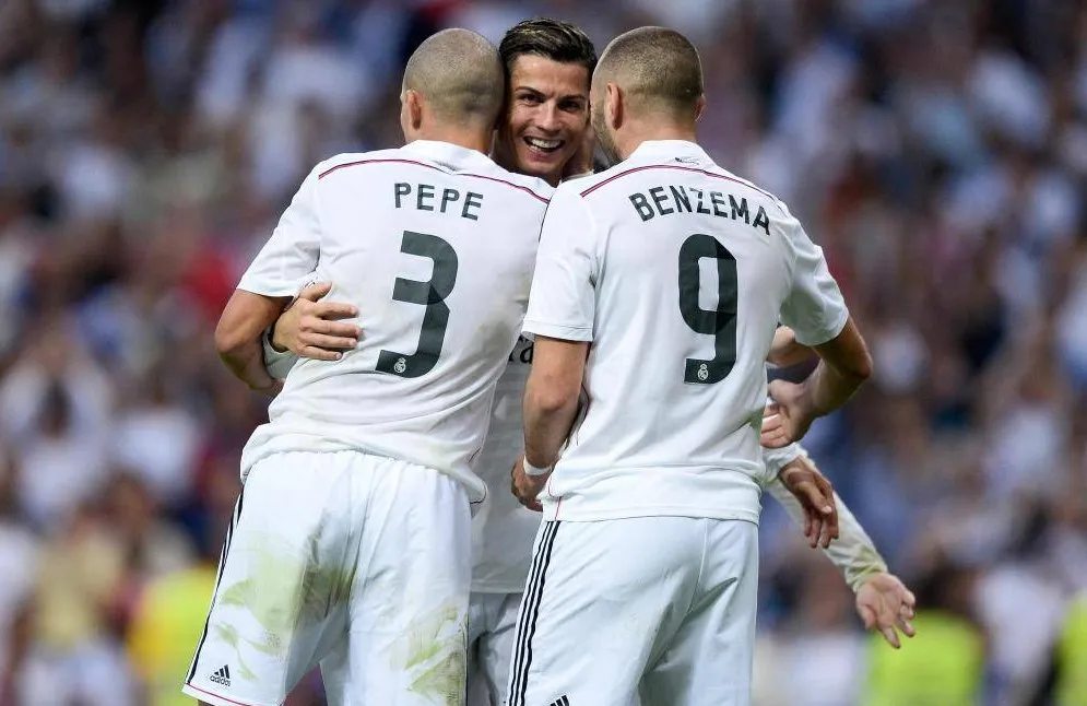 Pepe đã chọn đồng đội cũ Benzema hay nhất năm, không phải Messi. Ảnh: GETTY. Pepe đã chọn đồng đội cũ Benzema hay nhất năm, không phải Messi. Ảnh: GETTY.