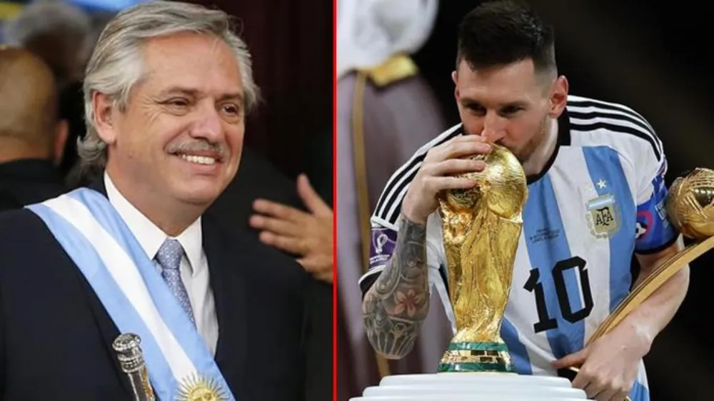 Tổng thống Argentina lo ngại cho sự an toàn của ngôi sao Messi. Ảnh: GETTY.