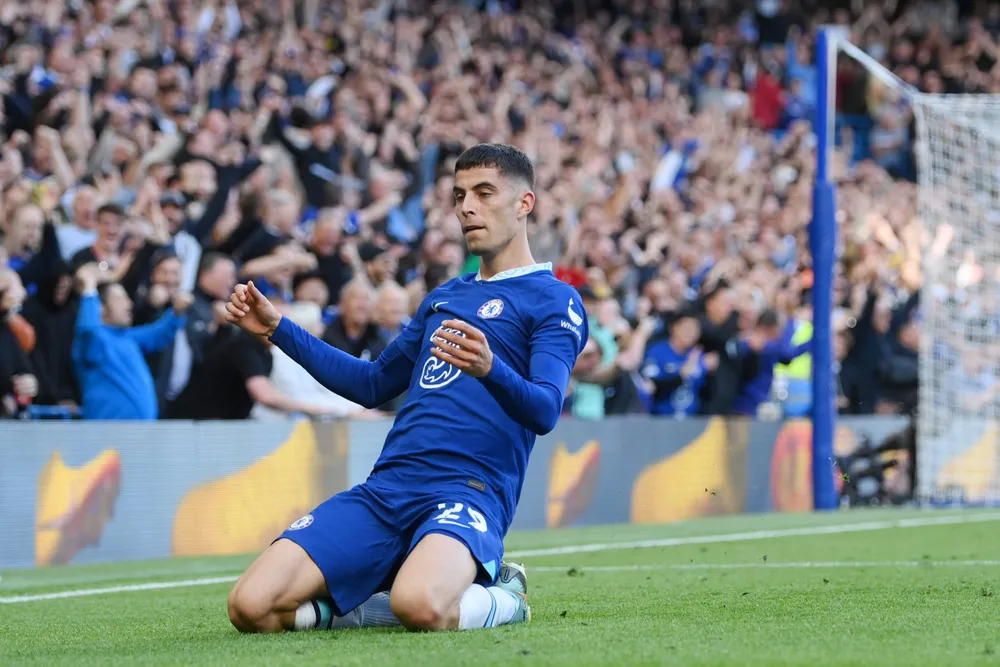 Lần thứ hai sút phạt đền, Havertz đã thành công. Ảnh: GETTY.