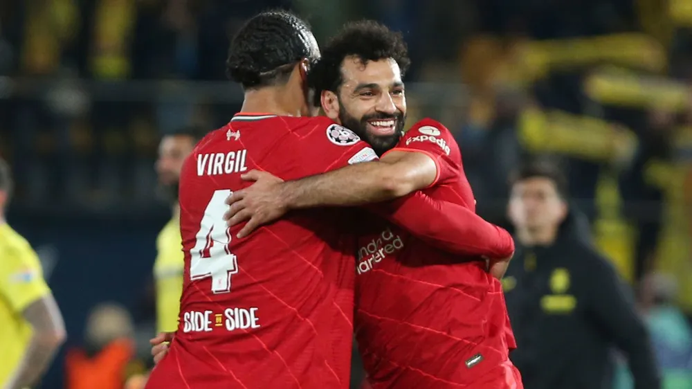 Salah từng ghi bàn giúp Liverpool dẫn trước nhưng bị Real ngược dòng đại thắng 5-2. Ảnh: GETTY.
