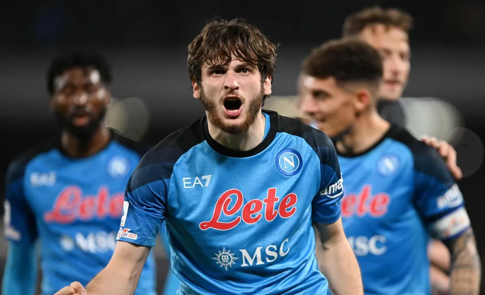 Kvaratskhelia đang nổi lên như một hiện tượng ở Serie A. Ảnh: GETTY.