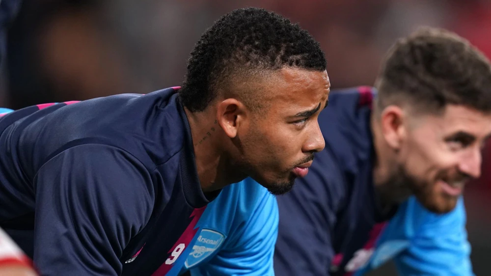 Jesus bị chấn thương phải nghỉ dài hạn nhưng các sự thay thế ở Arsenal đều rất tốt. Ảnh: GETTY.