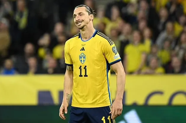 Ibrahimovic bất lực trong trận thua nặng nề tuyển Bỉ 0-3. Ảnh: GETTY.