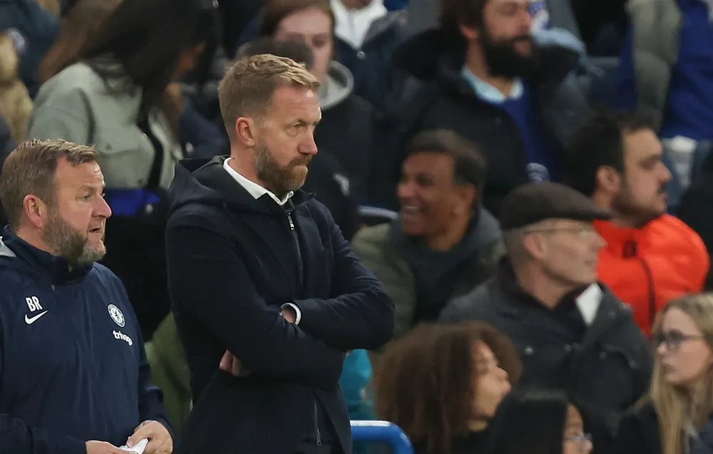 HLV Potter lọt vào tầm ngắm của Leicester khi cũng vừa sa thải Rodgers. Ảnh: GETTY.