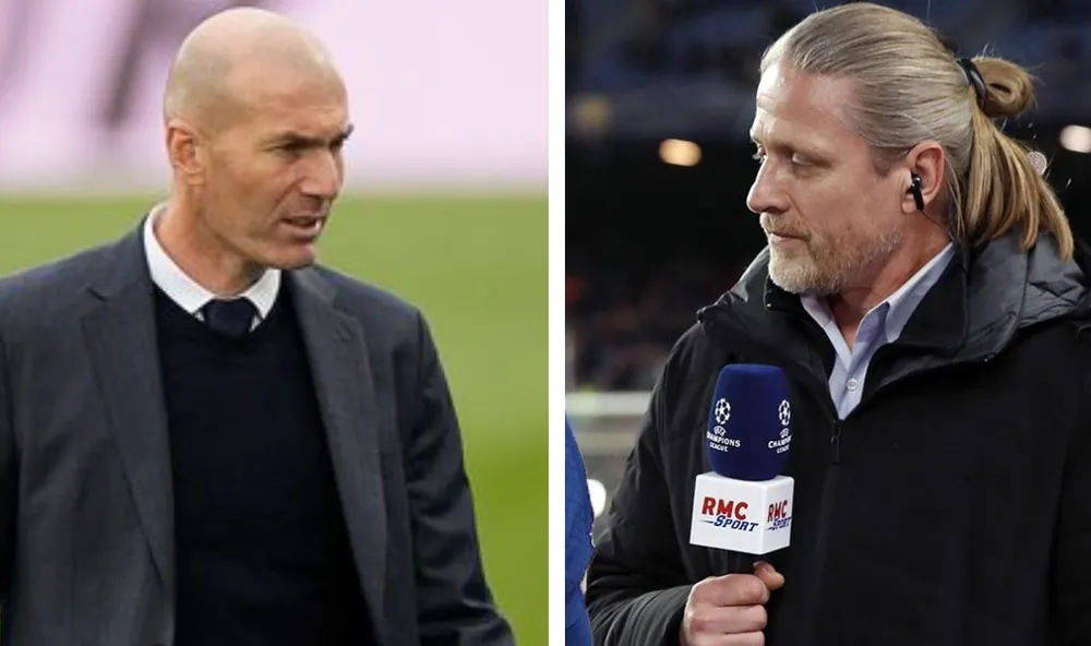 Petit tiết lộ Zidane không về Chelsea vì không biết nói tiếng Anh. Ảnh: GETTY.
