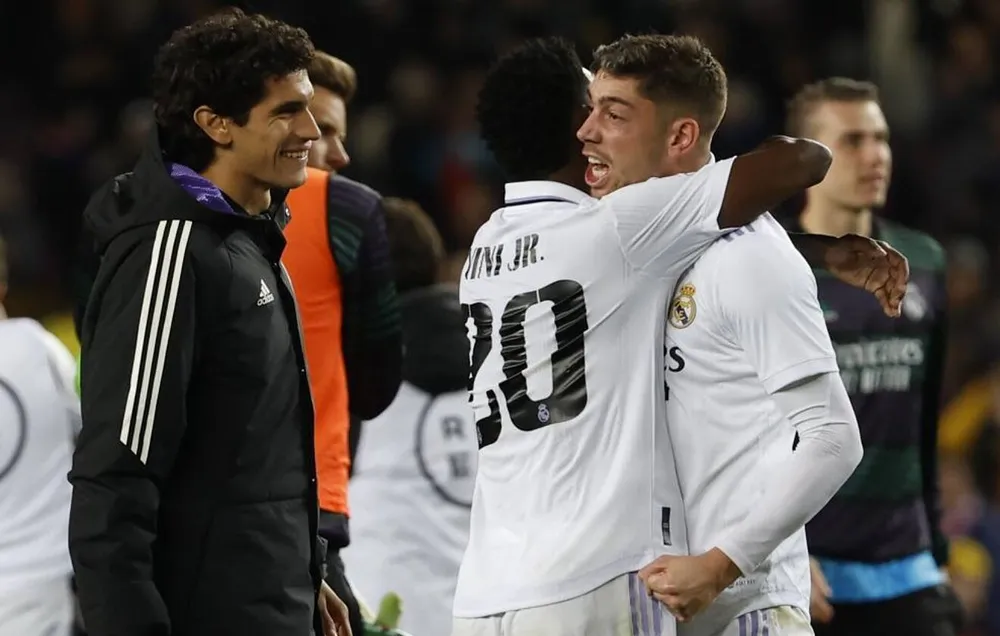 Vinicius Junior và đồng đội bị Villarreal ngược dòng ngay trên sân Bernabeu. Ảnh: GETTY.