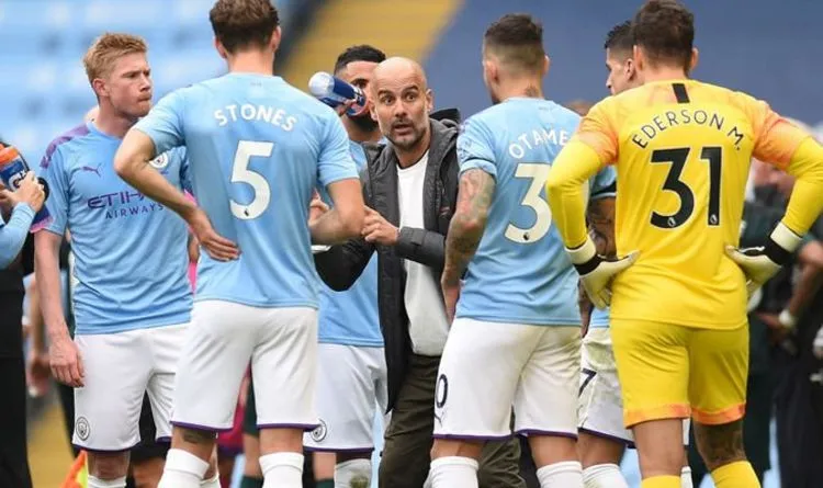 Thầy trò Pep Guardiola đứng trước cơ hội lớn ghi tên mình vào sử sách. Ảnh: GETTY. Thầy trò Pep Guardiola đứng trước cơ hội lớn ghi tên mình vào sử sách. Ảnh: GETTY.